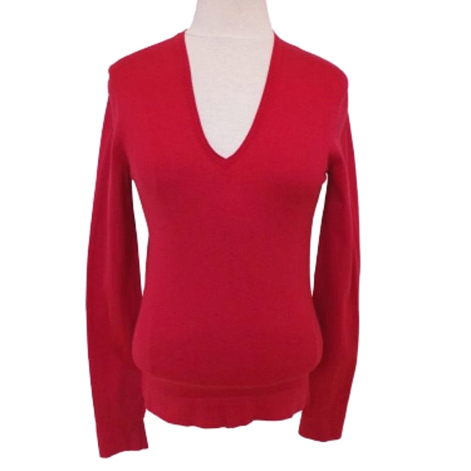 Hugo Boss Red Label Fine Knit V Neck Sweater- Sz S